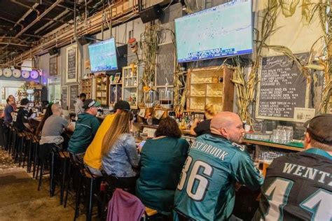 Thanks to its location near the stadium, Philadium regularly makes the list of top sports bars. . Philadelphia eagles bar near me
